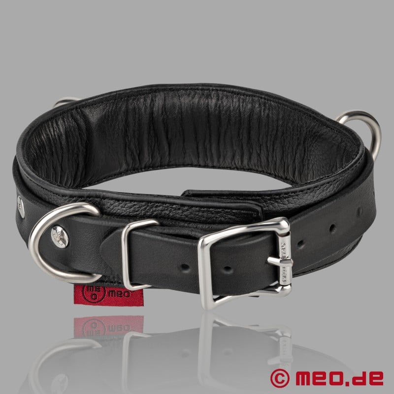 Leather BDSM Collar - The Classic One