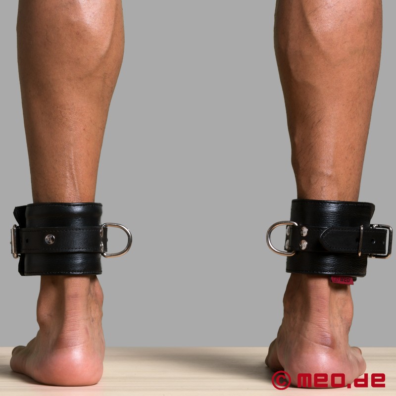 Algemas de tornozelo em couro, almofadadas - MEO® Vintage Edition - 4