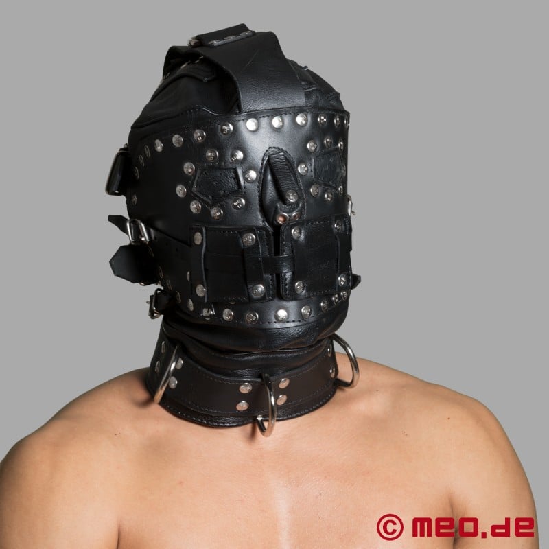 Lederen masker SCI-FI - Super Sensory Deprivation