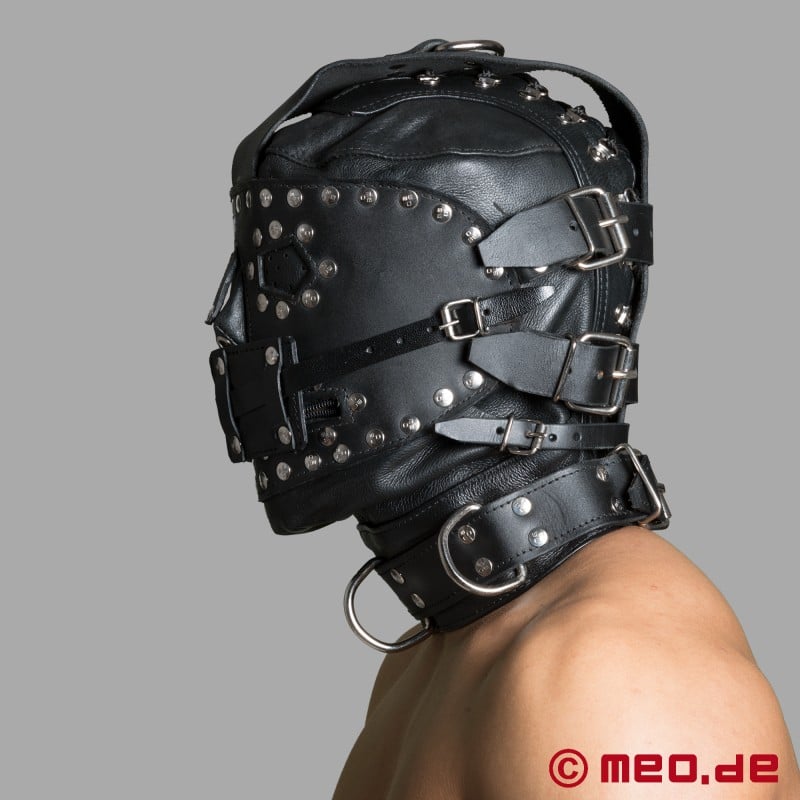 Lederen masker SCI-FI - Super Sensory Deprivation