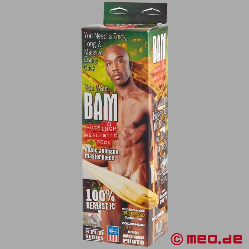 Dildo Realista Bam - Dildo XXL com Vac-U-Lock - 7
