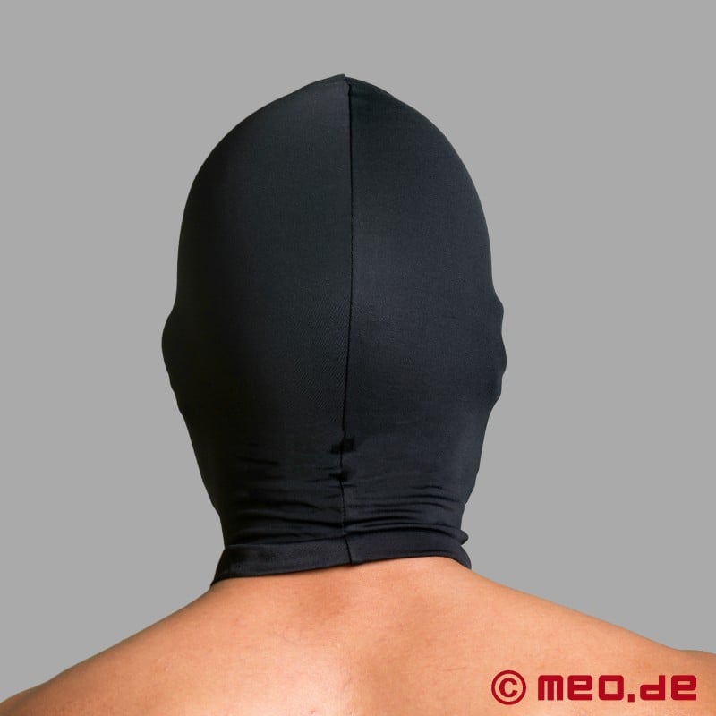 Maschera bondage in spandex con apertura per occhi