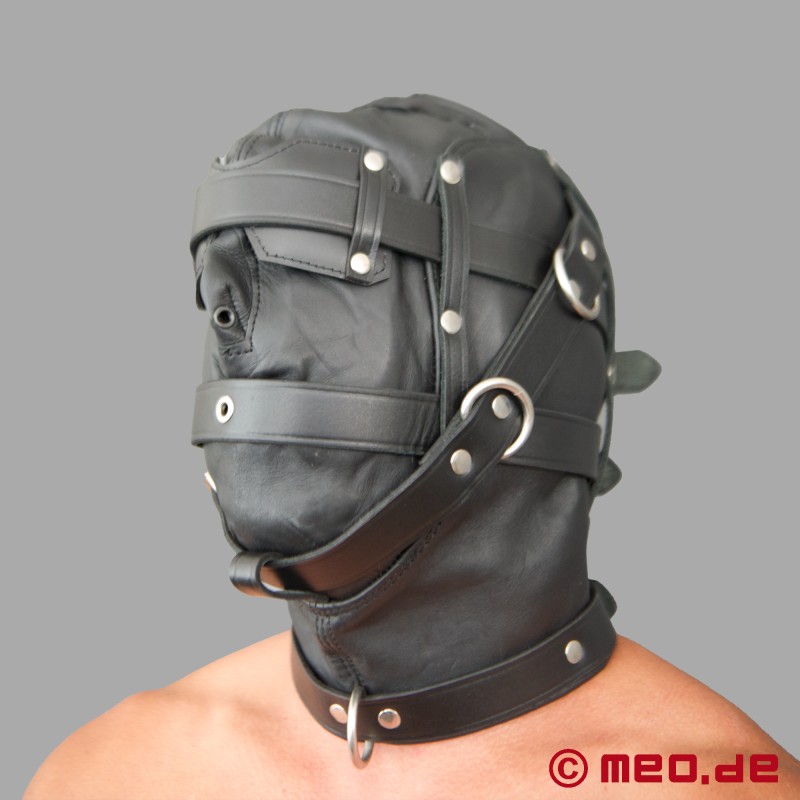 Luxe Bondage Lederen Masker BDSM - San Francisco - 4