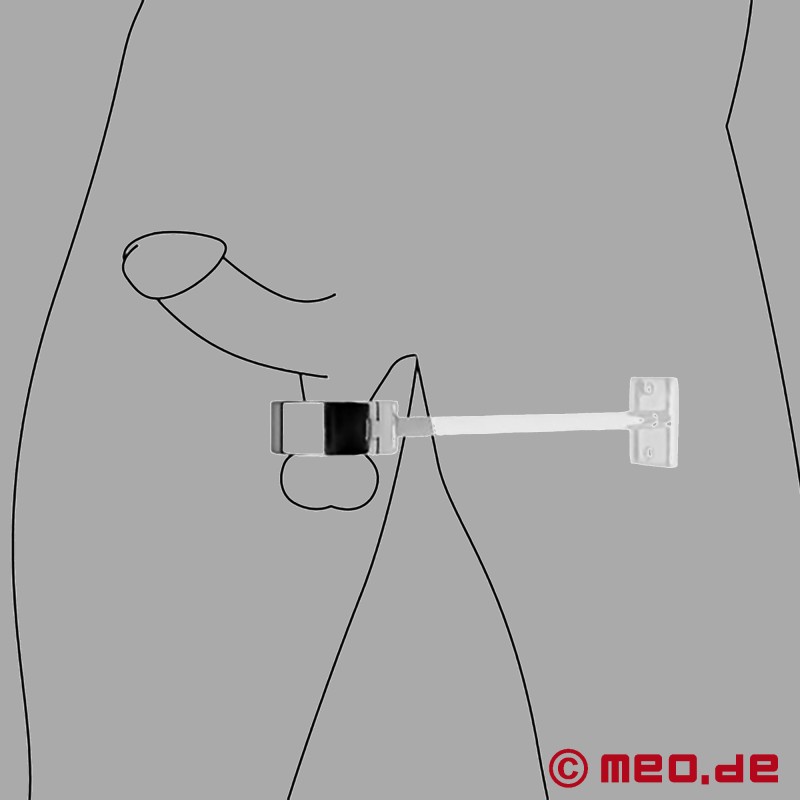 Balls_Lockdown van MEO - Metalen ball stretcher met muur- of vloerbevestiging - 2