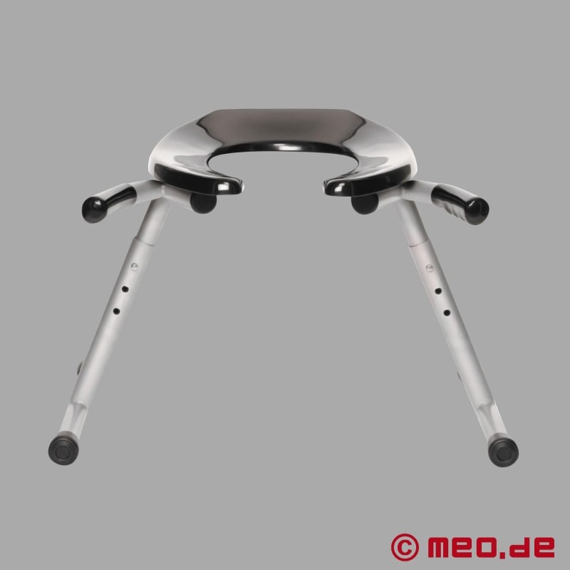 RIM CHAIR - Cadeira para rimming regulável em altura com pegas