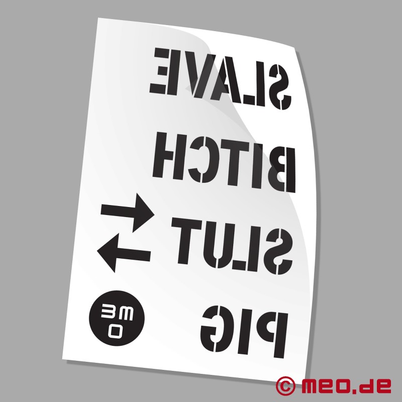 Ideiglenes BDSM-kötés tetoválások - 9