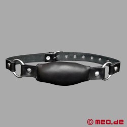 Bavaglio bloccabile in pelle: goditi il silenzio! - Thumbnail