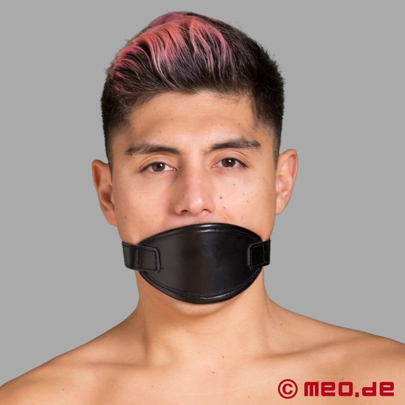 Mondmasker met rode ball gag