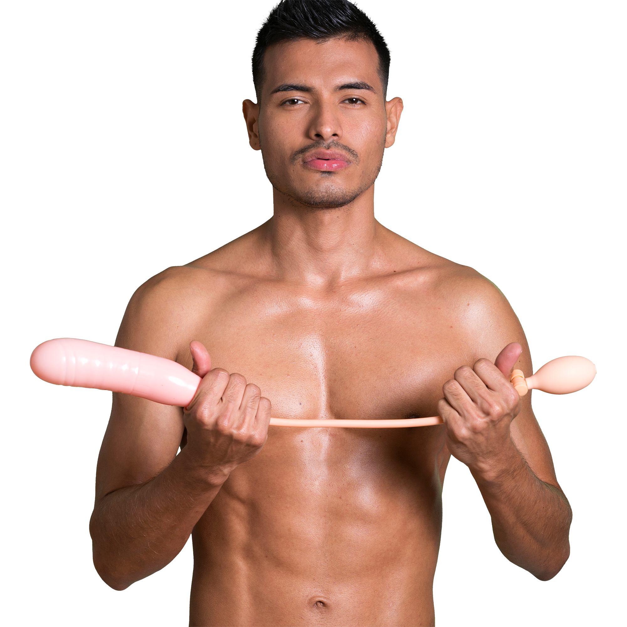 aufpumpbarer dildo Black Giant Latex Balloon Aufpumpbarer XXL-Dildo aus Latex