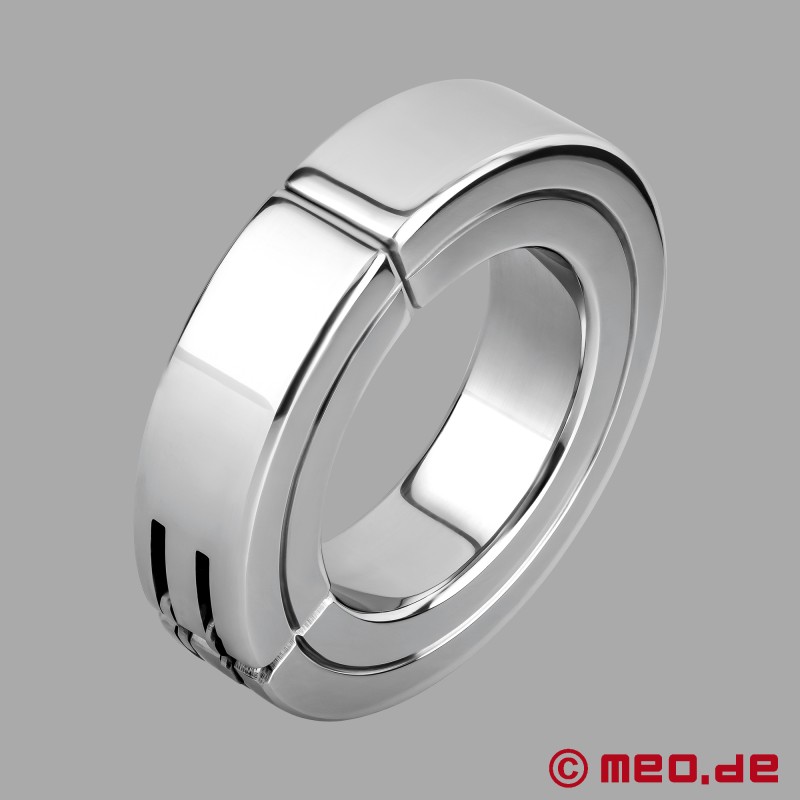  Magnetic Cock Ring – Stainless Steel Penis Ring with Magnetic Closure by MEO - 1