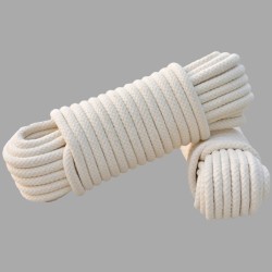 White Bondage Rope – 100% Cotton Restraint Rope by MEO Germany