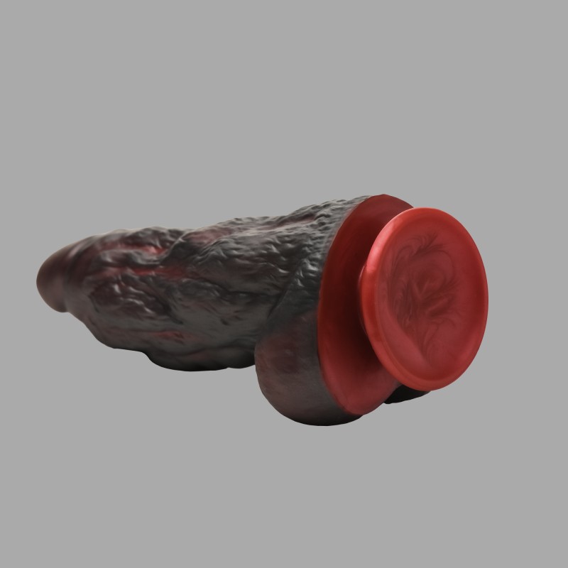 King Kong Dildo - XL silikondildo med sugekopp - 8