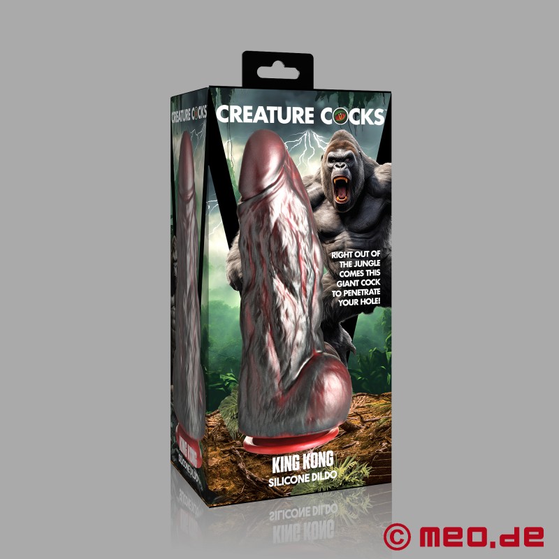 King Kong Dildo - XL silikoonist dildo koos iminapaga