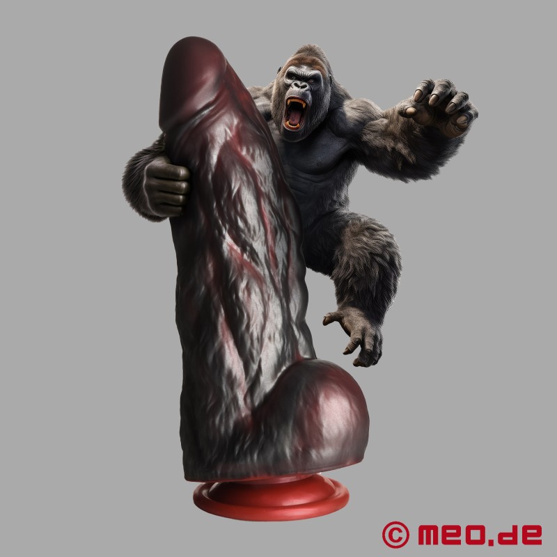 King Kong Dildo - XL silikoninis dildo su siurbtuku