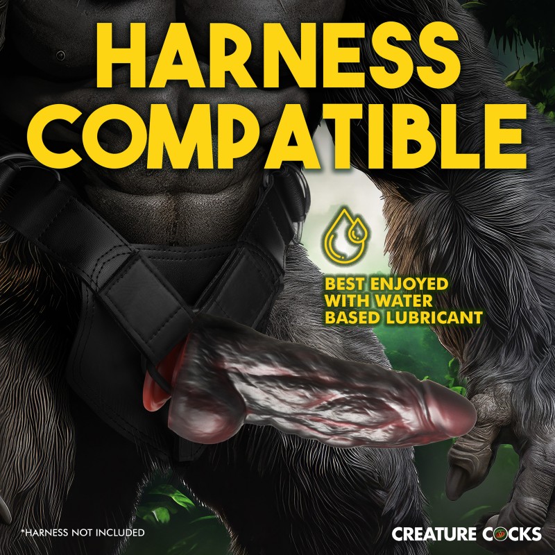 King Kong Dildo - XL silikondildo med sugekopp - 3