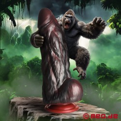 King Kong Dildo - dildo XXL din silicon cu ventuză