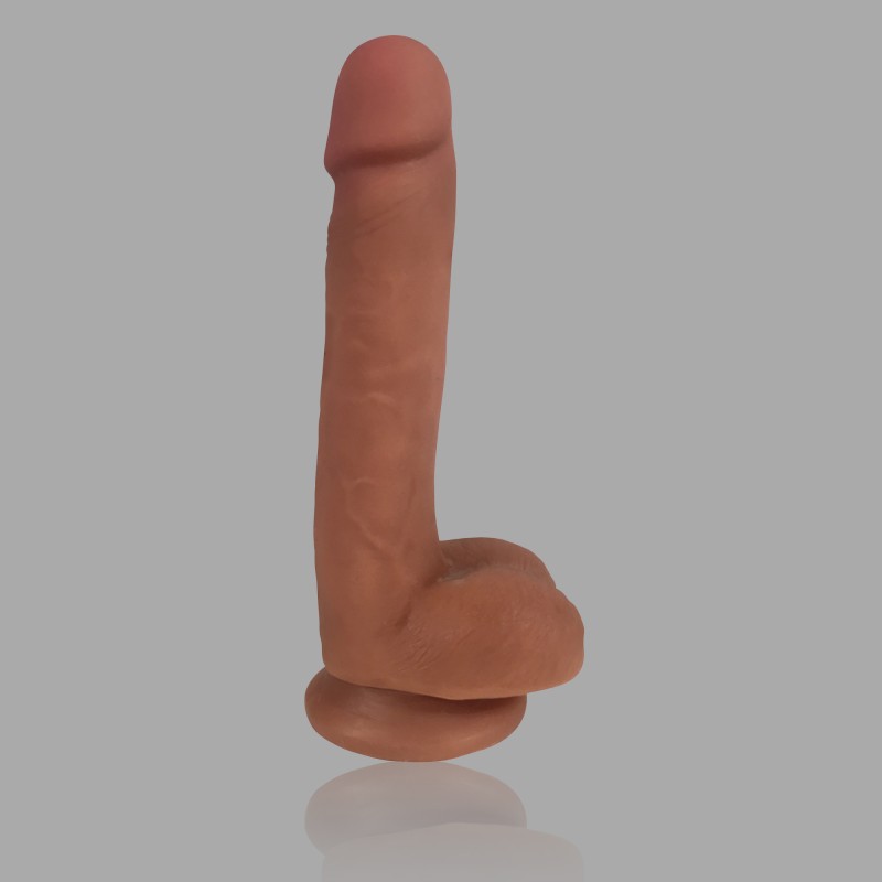 Gerçekçi Dildo - 7 İnç Çift Yoğunluklu Dildo