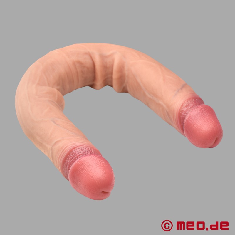 JOCK Real Skin 15,75" dvojité dildo