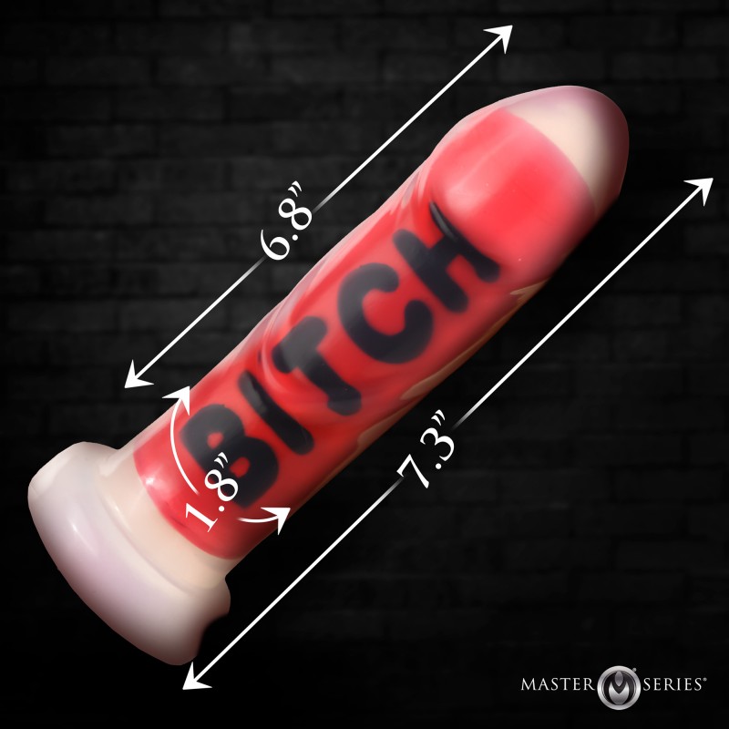 BDSM Dildo – B*TCH