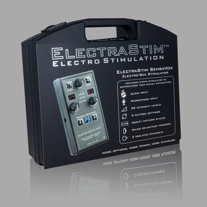 Aparelho de electroestimulação SensaVox EM140 da ElectraStim