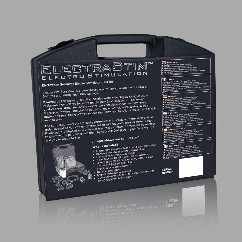 Electroestimulador SensaVox EM140 de ElectraStim