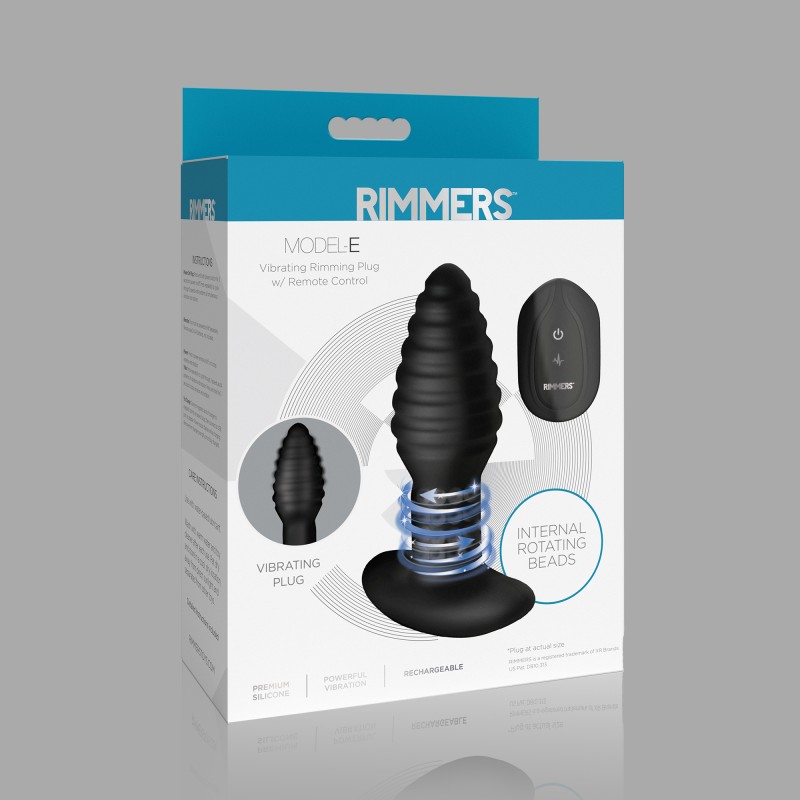 DeepRim - Vibrador anal com controlo remoto