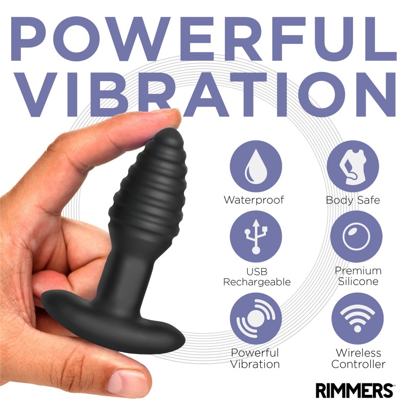 DeepRim - Vibrador anal com controlo remoto