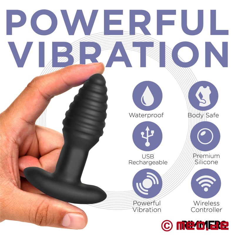 DeepRim - Vibrateur anal avec télécommande - 8