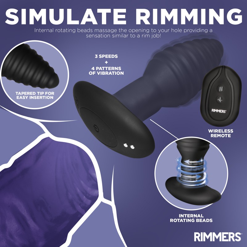 DeepRim – Vibrating Rimming Plug