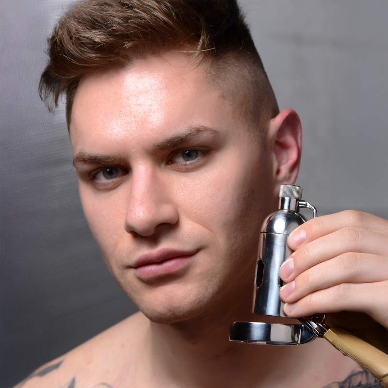 NoPacha® InfernoCage™ - chastity cage tüskékkel és péniszdugóval - 6