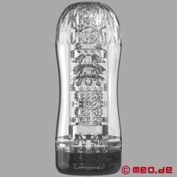 MEO® Hero™ - Transparent masturbator med sugfunktion