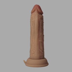 Dildo, vibračné, 6,5 palca, stredné