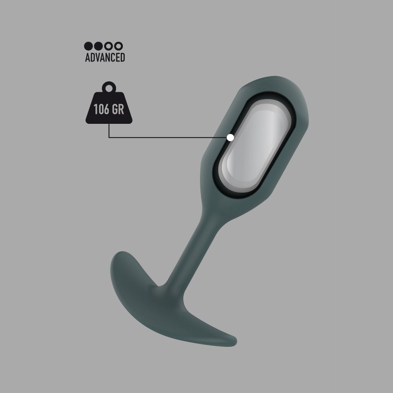 Buttocks™ – Plug anale in silicone con peso interno - 3