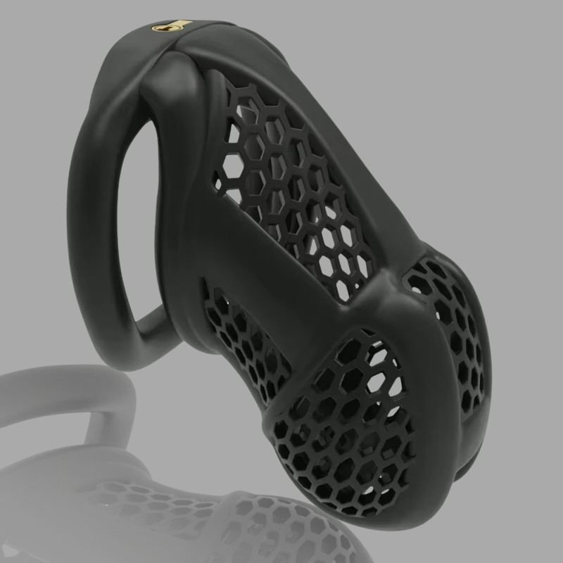  BlackGuard by NoPacha® – Chastity Cage for Total Cock Control - 1