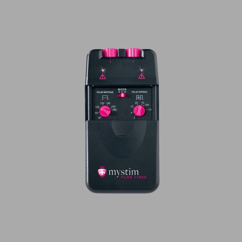 Mystim PURE VIBES - Analoginis elektrostimuliacijos prietaisas intensyviam elektroseksui