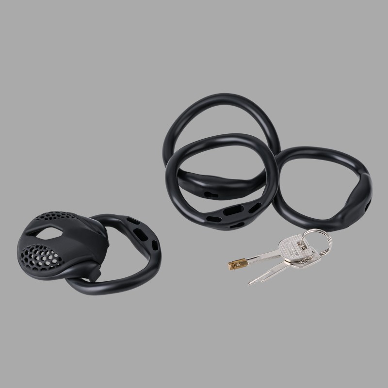  BlackGuard by NoPacha® – Chastity Cage for Total Cock Control - 7