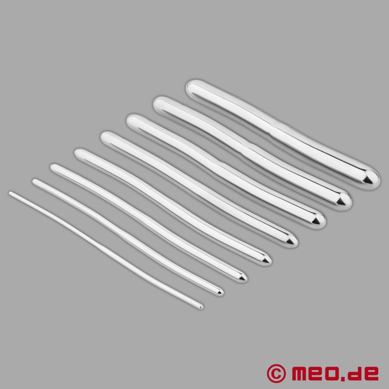 Σετ διαστολέων Hegar από την MEO® - Σετ από ανοξείδωτο ατσάλι 8 τεμαχίων για BDSM &amp; ηχογράφηση - 2
