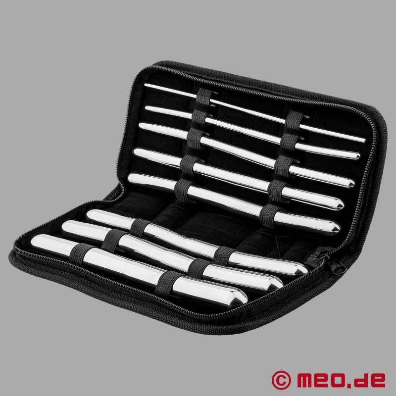Σετ διαστολέων Hegar από την MEO® - Σετ από ανοξείδωτο ατσάλι 8 τεμαχίων για BDSM &amp; ηχογράφηση - 1