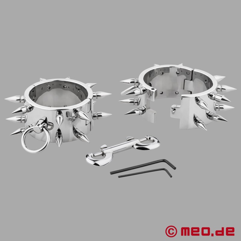 ThornLord stalen handboeien van Dr. Sado - 4