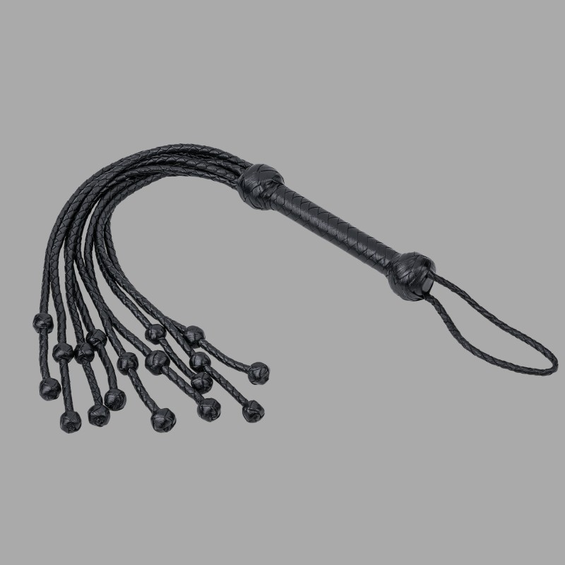 Cat O' Nine Flogger de MEO® - Látigo BDSM de lujo con colas trenzadas - 5