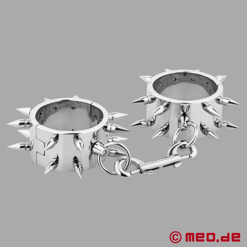 Menottes chevilles en acier ThornLord™ de Dr. Sado - 1