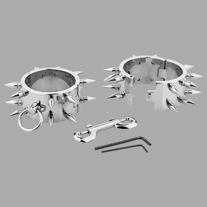 ThornLord™ acél boka bilincsek - Dr. Sado - 3