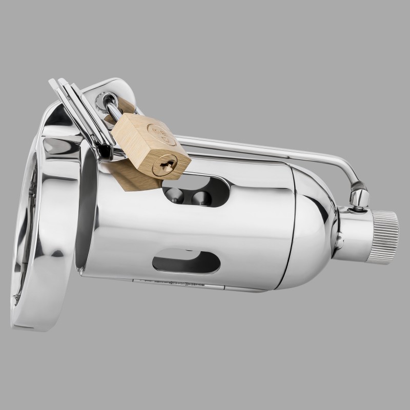 NoPacha InfernoCage – Spiked Chastity Device with Urethral Sound - 4