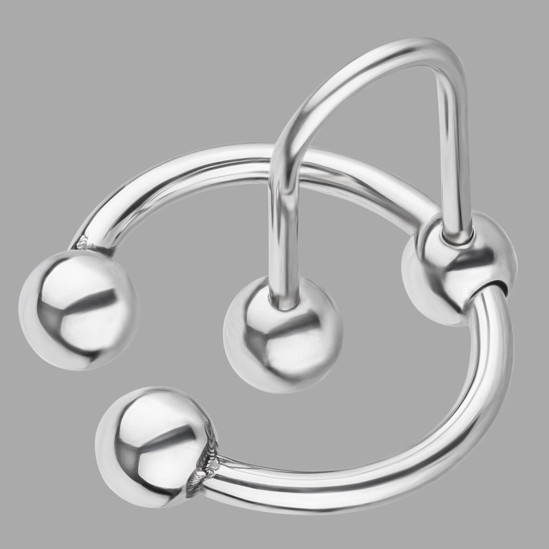 Makkgyűrű "Combo Sperm Stopper" by MEO - Makkgyűrű spermadugóval - 2