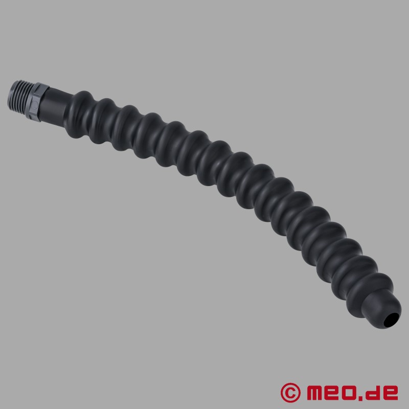 AquaFlex - 来自 MEO 的带刺激凹槽的硅胶肛门淋浴器