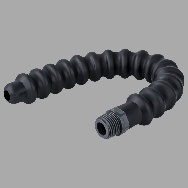 AquaFlex - szilikon anális zuhany stimulációs barázdákkal a MEO-tól - 2