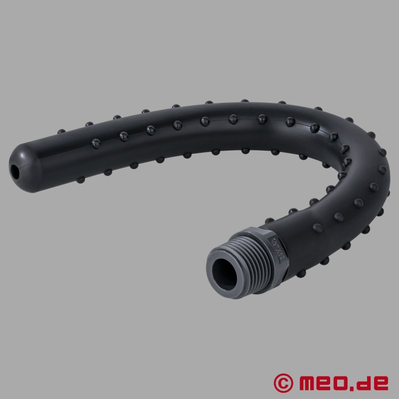 Doccia anale AquaFlex in silicone con protuberanze stimolanti - 2