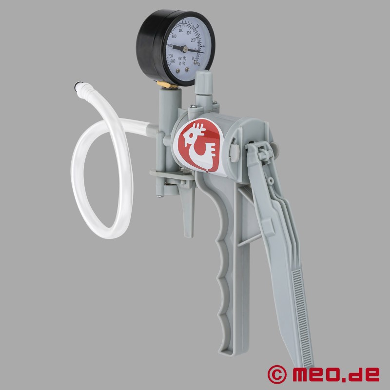 Pompa manuale DRCO™ con manometro - Accessorio professionale per l'ingrandimento del pene - 1