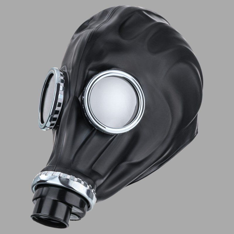 Obedience™ - gasmask för BDSM och rollspel - 2