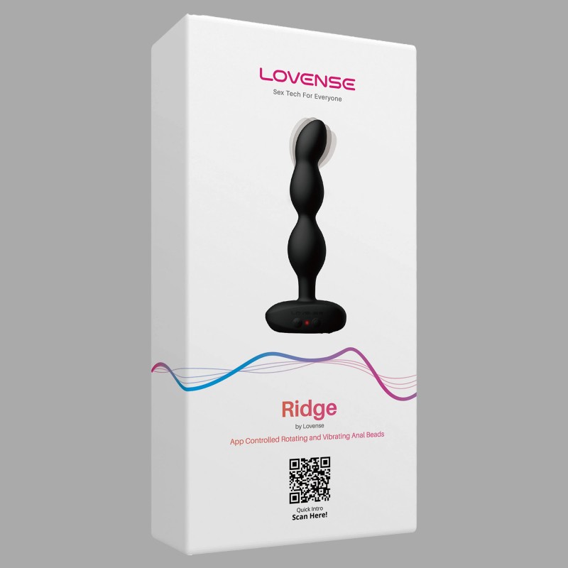 lovense Ridge™ - App-vezérelt, vibráló és forgó anális golyók - 7